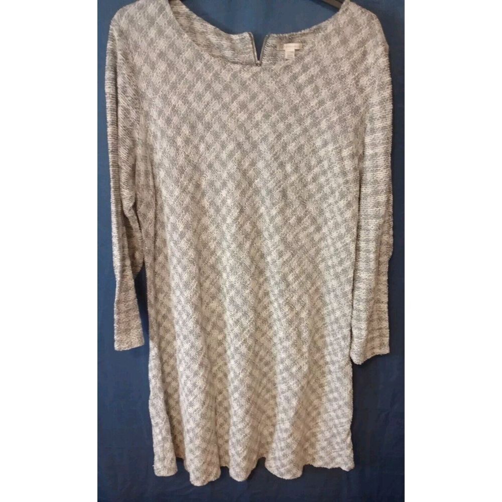 Cato Plus Gray Sweater Dress Women's 22/24W- EUC